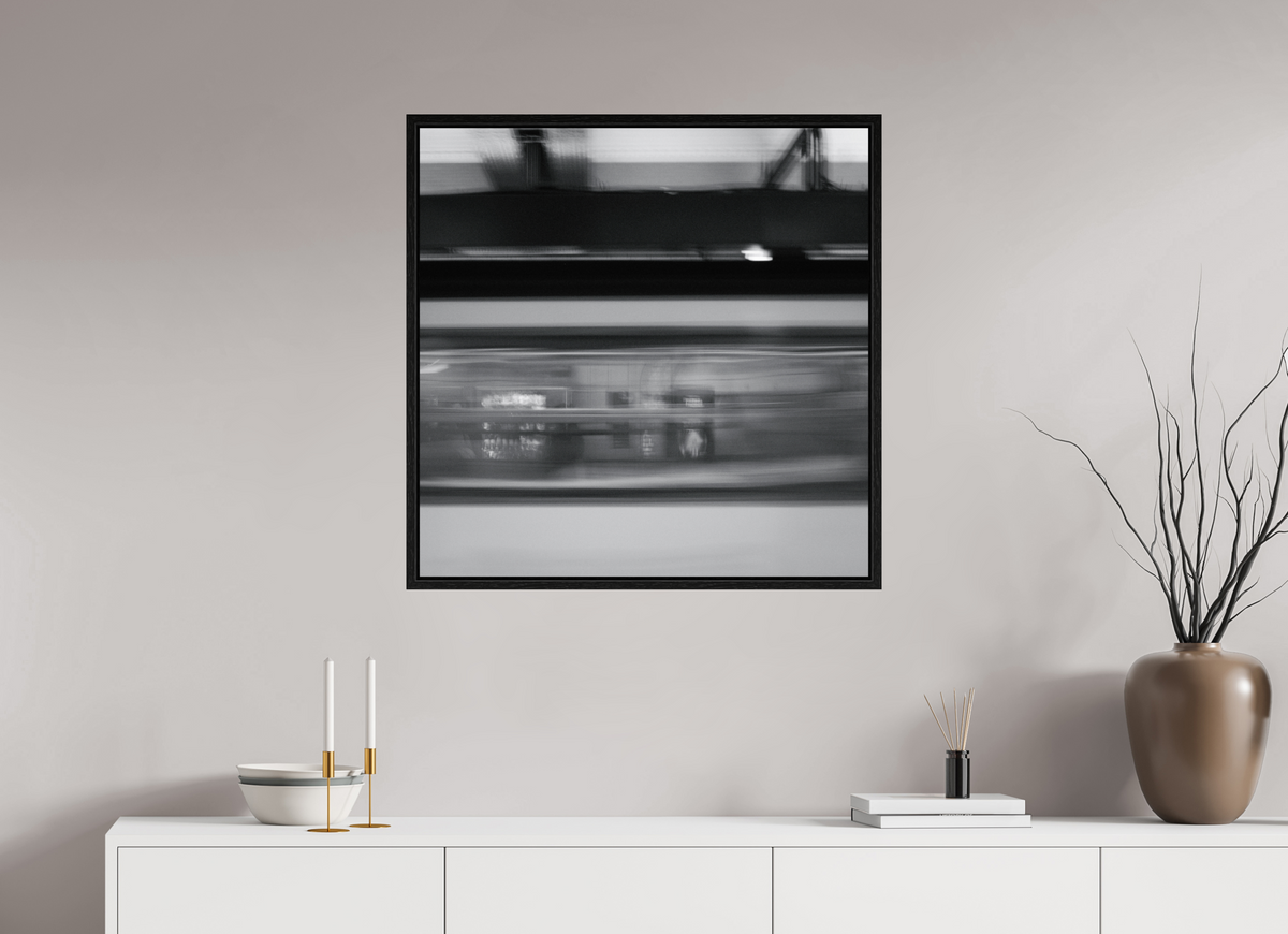 30 x 30″, Floater Frame Squared